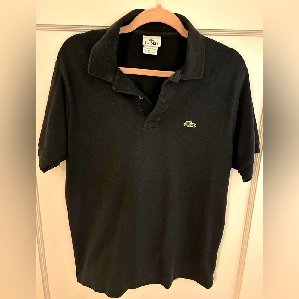 Lacoste Black Polo